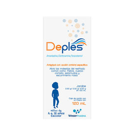 DEPLES .50/.02/3G JBE 120 ML
