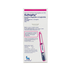 XULTOPHY 100U/3.6MG 3PLUM PRELL 3ML