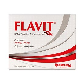 FLAVIT 100/100MG 30 CAPS