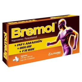 BREMOL 275/300 MG 15 TAB