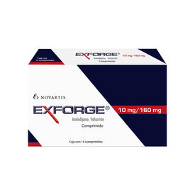 EXFORGE 10/160 MG 14 CPR