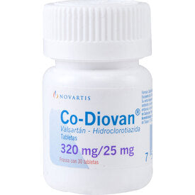 CO-DIOVAN 320/25 MG 30 TAB