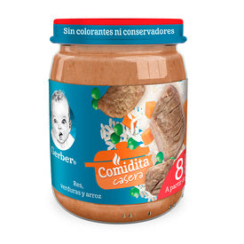 GERBER 3A E VERD C/RES Y ARROZ 170G