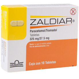 ZALDIAR 37.5/325 MG 10 TAB