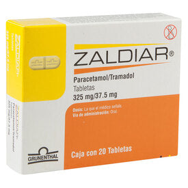 ZALDIAR 37.5/325 MG 20 TAB