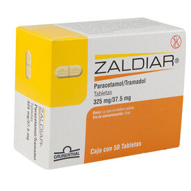 ZALDIAR 325/37.5 MG 50 TAB