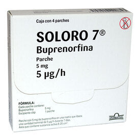 SOLORO 7 5MG 4 PARCHES