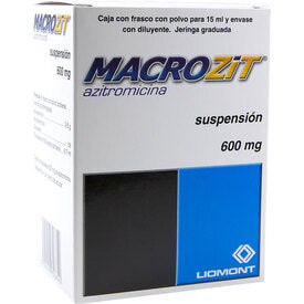 MACROZIT 600 MG SUSP 15 ML