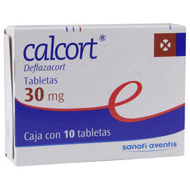 CALCORT 30 MG 10 TAB