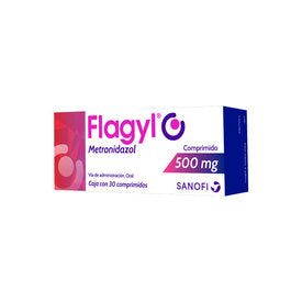 FLAGYL 500 MG 30 CPR