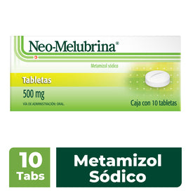 NEO-MELUBRINA 500MG 10 TAB
