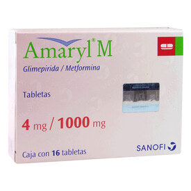 AMARYL M 4/1000MG 16 TAB