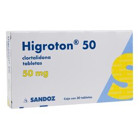 HIGROTON 50 MG 30 TAB