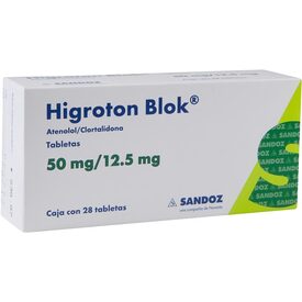 HIGROTON BLOK 50/12.5 MG 28 TAB
