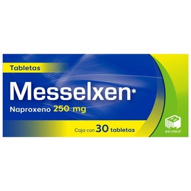 MESSELXEN TAB. 250 MG. CAJA C/30