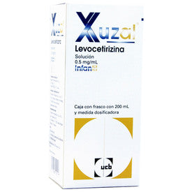 XUZAL 0.5MG INF SOL FCO 200 ML