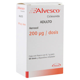 ALVESCO 200MG SOL AER DOSIS60 +INHA