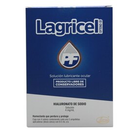 LAGRICEL OFTENO 4MG 20 DOSIS