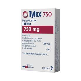 TYLEX 750 MG 40 TAB