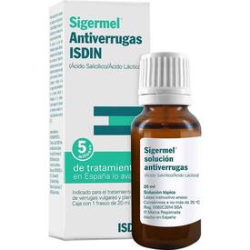 SIGERMEL SOL ANTIVERRUGAS 20ML