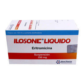 ILOSONE LIQ 250MG 120ML SUSP