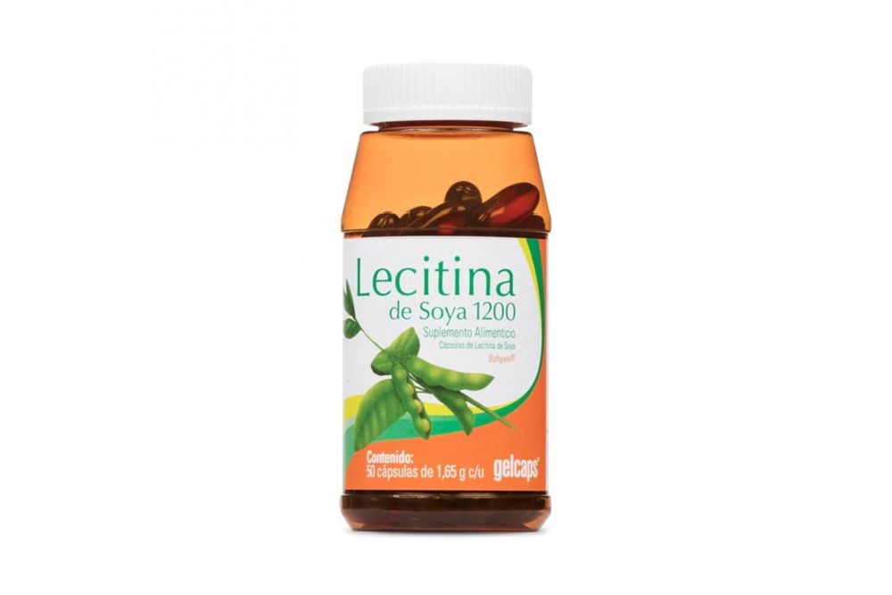 LECITINA-SOYA 1200 GELCAPS 50 CAPS