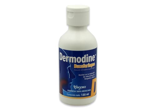 DERMODINE 1 SOL 120 ML 10MG
