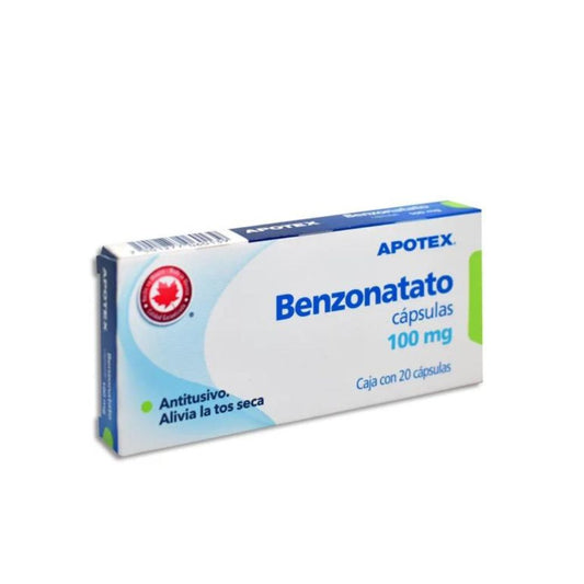 BENZONATATO PERLAS 100 MG C20 (TESALON)