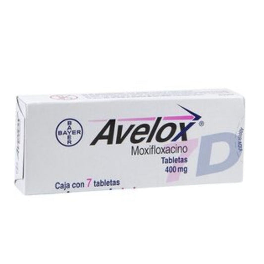 AVELOX 400 MG 7 TAB