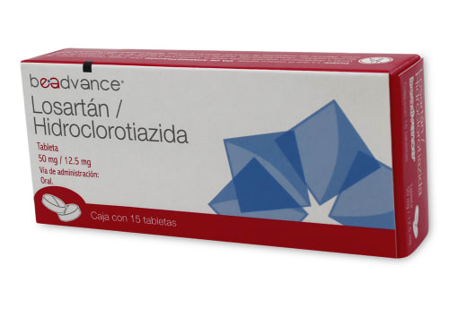 LOSARTAN/HIDROCLORO 15 TAB 50/12.5 MG