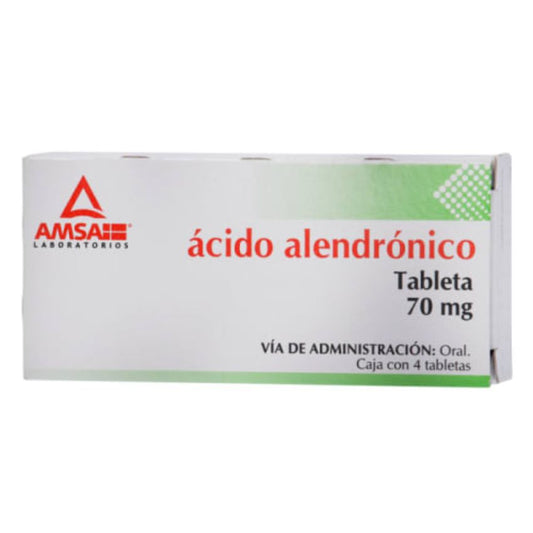 AC ALENDRONICO 70 MG 4 TAB  LGEN