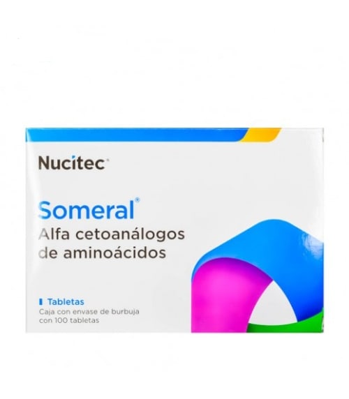 SOMERAL (ALFA CETO DE AMINO) 100 TABS