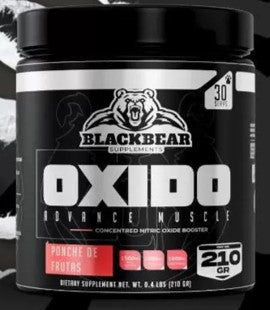 BLACK BEAR (OXIDO) 210 GRS C/30 SERV