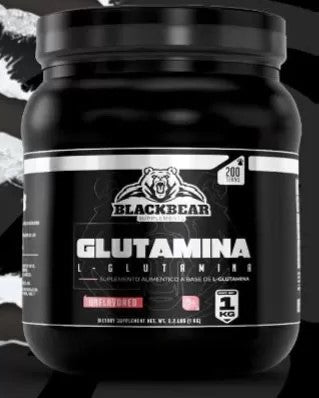 BLACK BEAR (GLUTAMINA) 1 KG P/200 SERV