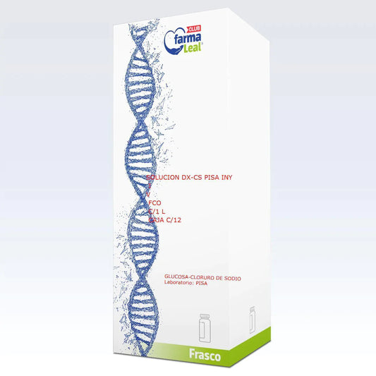 SOLUCION DX-CS PISA INY. I.V. FCO. C/1 L. CAJA C/12
