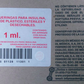 JERINGA INSULINA 200 JERS 29X13MM/1 ML