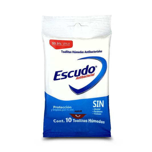 TOALLITAS MULTIUSOS ANTIBAC. PAQ. C/10