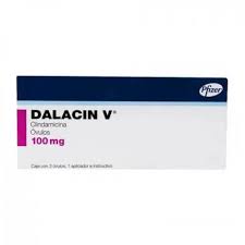 DALACIN-V 100 MG 3 OV