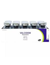 VALCIDEM 500 MG SOL INY CJA/10