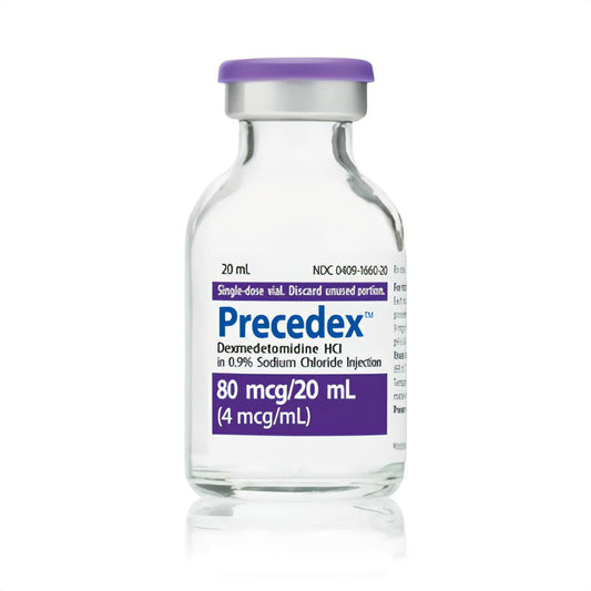 PRECEDEX 80MCG SOL INY FA 10X20ML