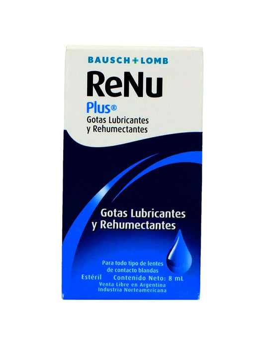 RENU PLUS LUB-REHUME 8ML GTS