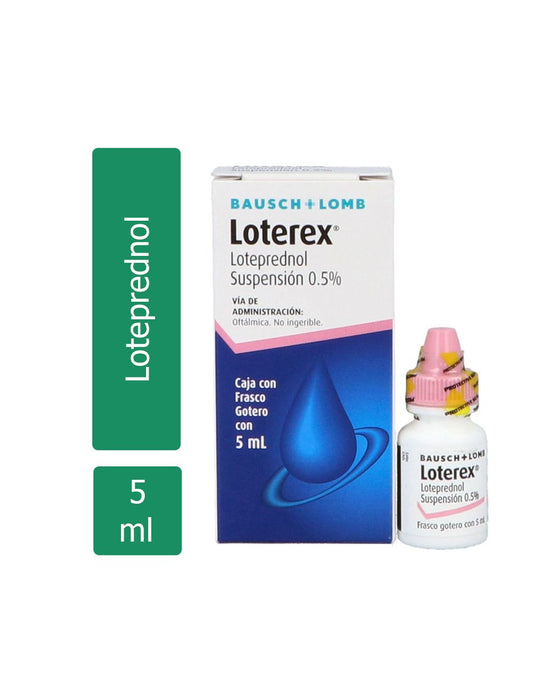 LOTEREX 0.5% 5 ML GTS