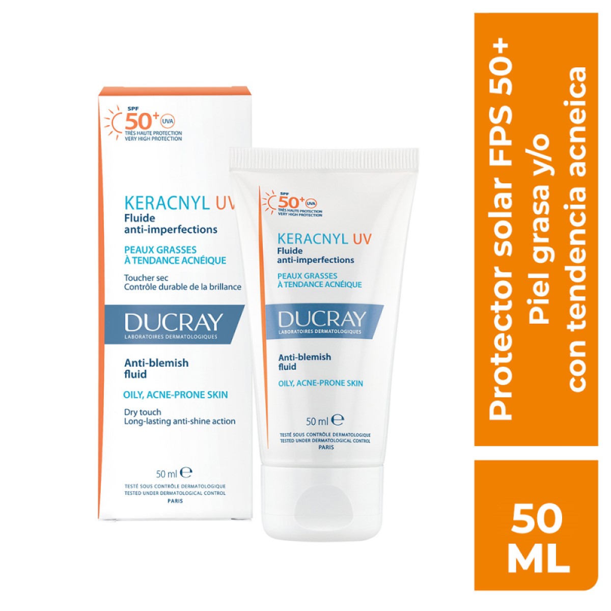 DUCRAY KERACNY UV PRO SPF50+ 50ML