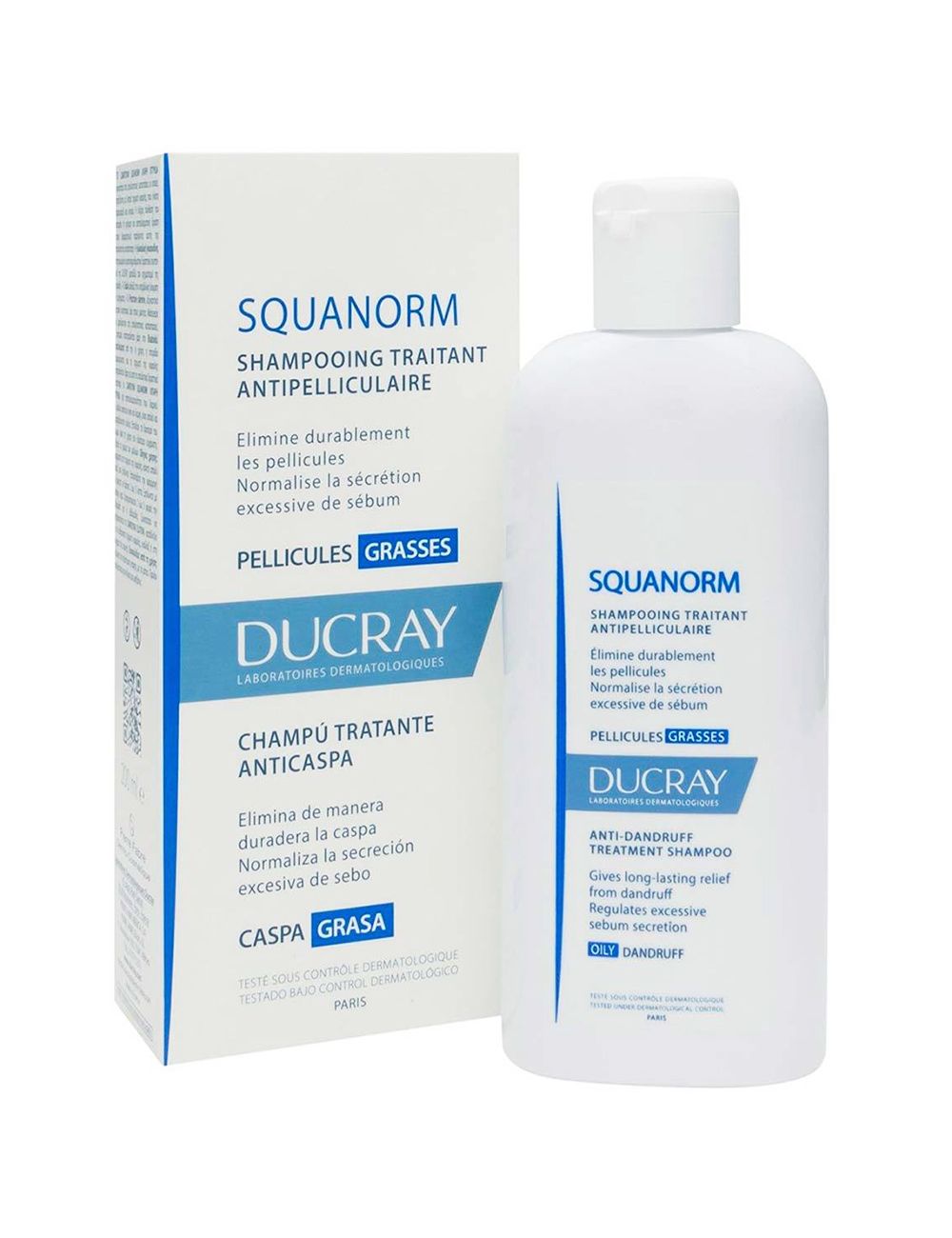 DUCRAY SQUANORM SH CASP GRA 200ML