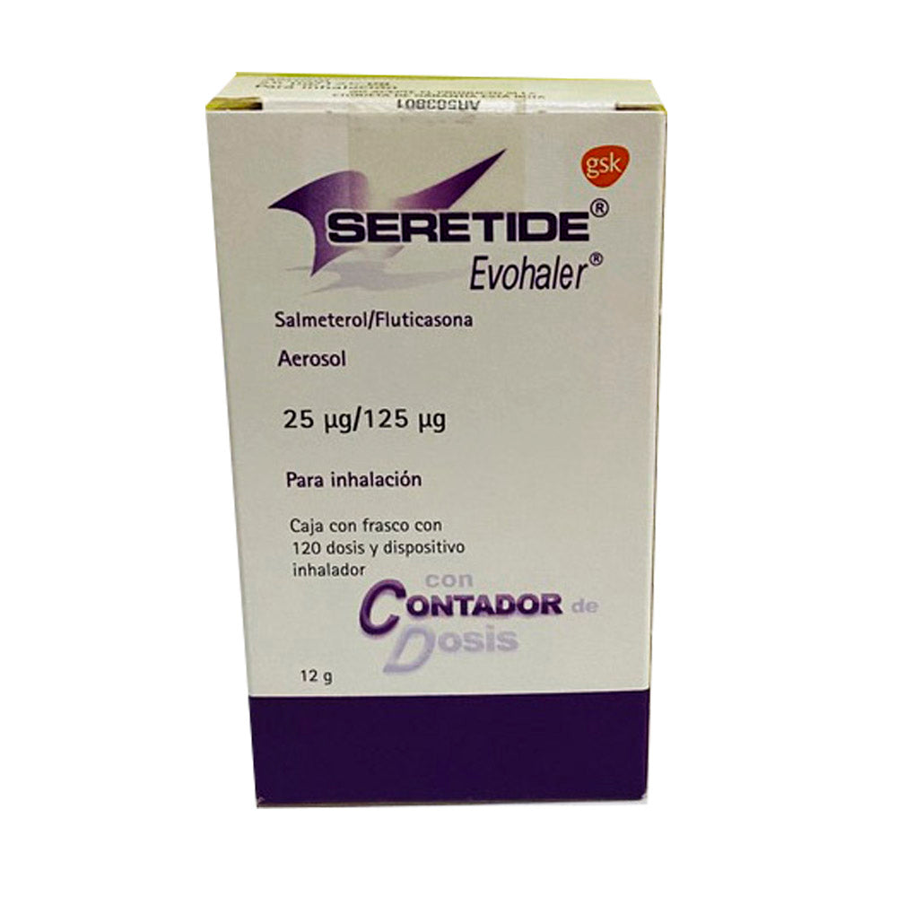 SERETIDE EVOCD 25/125MCG 120DOSIS