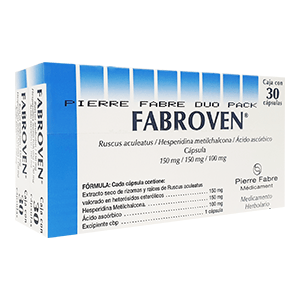 FABROVEN 150/150/100MG 30CAPS DUO