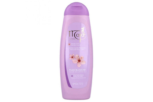 MAJA CREMA LIQUIDA PERFUMADA P/PIEL EXTRASECA PLUM BLOSSON ENV. C/400 ML.