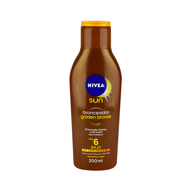 BRONC NIV SUN GOLD-BRONZ FPS6 200ML