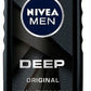 JBN LIQ NIVEA MEN DEEP 3EN1 250ML