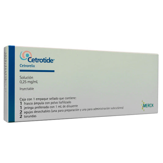 CETROTIDE 0.25MG/ML 1 JGA PRE